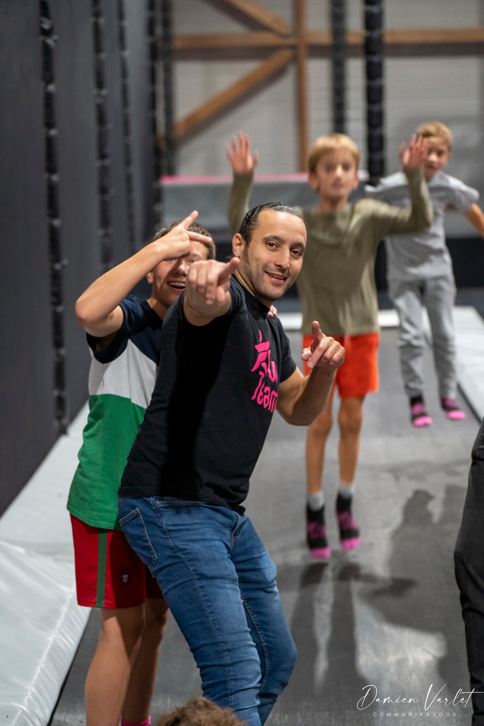 Trampolines Fun Space Sens